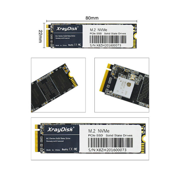 Ssd Nvme 256gb M.2 Pcie Gen3x4 Leitura 2100 MBs (2)